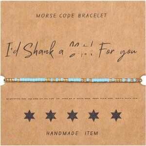Morse code bracelet, Best friend gift,Birthday present, Friendship bracelets,